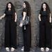 Women's Clothing Fashionable Women's Summer Heart Print Two Piece Set Short Sleeved Loose Wide Leg Pants Style Casual Youthful_ecoleips.com