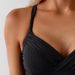 Women's Tankini Swimsuit – Ruffle Detail & Drawstring Waist, Polyester-Spandex Blend, S-Xl (Solid Color)_ecoleips.com
