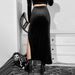 Voya Women's Clothing, European And American Street Rock Style, Sexy Split Halloween Skirt, Split Sexy Skirt_ecoleips.com