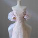 Women's Off-Shoulder Evening Gown Light Luxury Heavy Duty Wedding Dress High-End Party Wear New_ecoleips.com