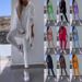 Stylish Women's Split Hem Hoodie & Leggings Set - Breathable Polyester Spandex Blend For Workout & Streetwear (Multiple Colors & Sizes)_ecoleips.com