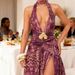 Women's Sexy Slit Slim Fit Fashion Sleeveless Long Suspender Dress New Design_ecoleips.com