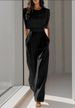 Women's Clothing Women's Royal Sister Style Slim Jumpsuit Fashion Solid Color Waist Summer Capable Temperament_ecoleips.com