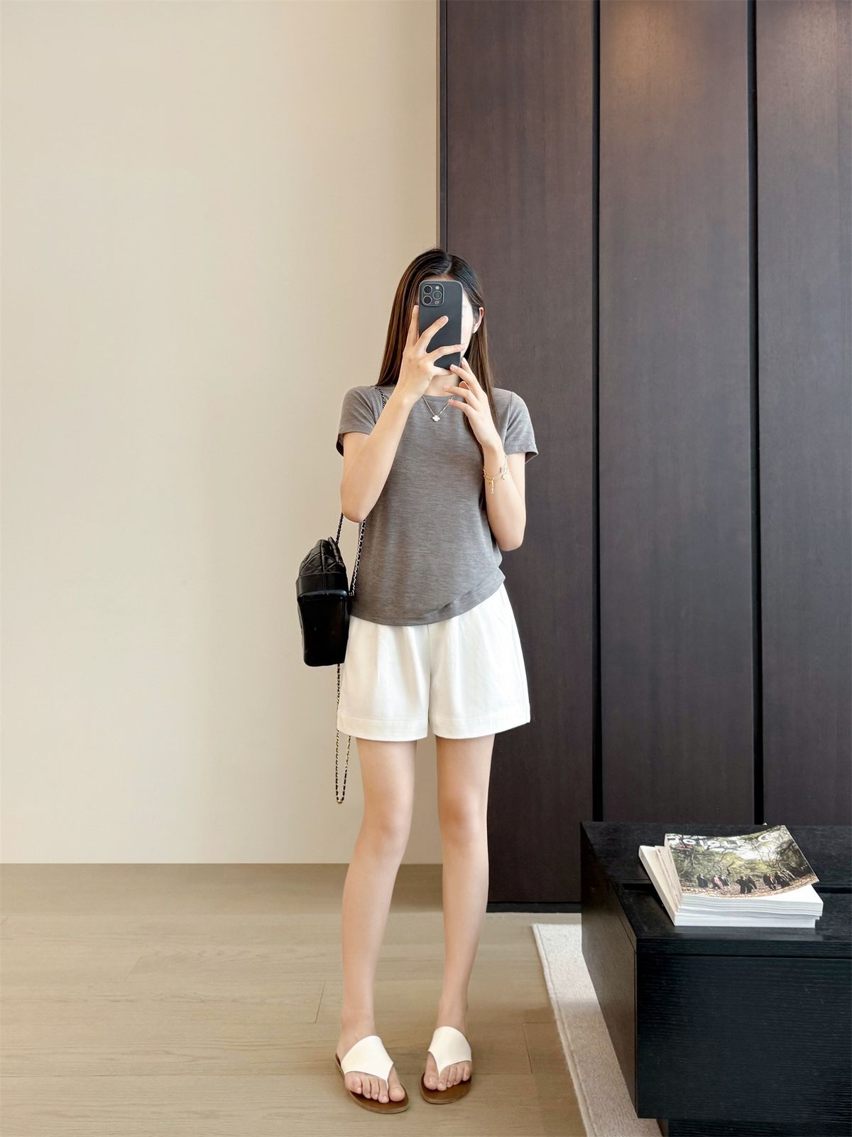 Suitable For All Seasons A295212Cotton Women's Tencel Linen Pants Loose Casual High Waist A-line Bermuda Wide-leg Suit Shorts For Women_ecoleips.com