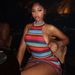 Slim Backless Halter Neck Tie Color Block Bodycon Dress for Women Sexy Hot Girl New Style Spring Summer_ecoleips.com