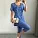 Women's Gradient Print Cardigan Set Fashionable Casual Two-Piece Outfit European American Style Cross Border E-Commerce New 2026_ecoleips.com