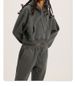 Streetwear Hooded Fleece Sweatshirt For Women - Cozy Oversized Pullover With Long Sleeves, Soft Cotton Blend, Trendy Cropped Fit In Solid Colors_ecoleips.com