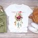New Clothing: Dreamcatcher Pattern White Base Shirt With Cute And Simple Print, Plus Size Women's Clothing_ecoleips.com