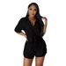 Women's Clothing Summer New Solid Color Wrinkled Casual Two Piece Suit_ecoleips.com