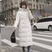 Plus Size Winter Parka Coat For Women - Knee-Length Hooded Down Jacket (Detachable, Slim Fit, 6XL Sizes)_ecoleips.com