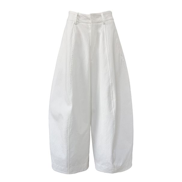 K Retro Three-Dimensional Tailored Workwear Wide-Leg Pants New Edition Straight Leg Pants Ripped Scythe Pants_ecoleips.com