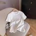 Women's Clothing Heavy Industry Embroidery Round Neck Short Sleeved T Shirt Fashionable Temperament Slim All Match Round Neck Top_ecoleips.com
