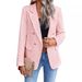2025 Independent Website Cross-Border European And American Autumn Women's Tweed Blazer Jacket With Pockets Slim Fit_ecoleips.com
