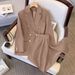 Women's Clothing Suit For Women Lazy Style Casual And Versatile Suit_ecoleips.com
