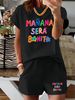 Women’s 2 Piece Outfit Set – Oversized Graphic T-Shirt And Biker Shorts Matching Set, Casual Summer Lounge Tracksuit For Daily Wear-350_ecoleips.com