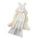 Women's Hollow out Crochet Lace Two Piece Set with Tassel Slimming Elegant Vest And Skirt Summer 2026_ecoleips.com