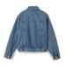 Women's Denim Jacket & Mid-Rise Jeans Set - Sleeveless Polyester Blend Casual Outfit For Streetwear & Office - XS/S/M/L_ecoleips.com