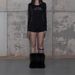 Women's Slim Fit Long Sleeve T-Shirt Pure Sexy Style Letter Print Y2K Button Design Hot Girl Slimming Top_ecoleips.com