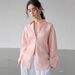 French-style Cotton-linen Shirt For Women, Long-sleeved White Top, Casual Work Shirt, Loose, Cool And Breathable, 26_ecoleips.com