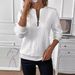 Women's Clothing Pullover Sweatshirt Four In One Padded Casual Sweatshirt Zipper Sweatshirt_ecoleips.com