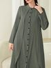 Women's Clothing Sense Art Casual Dress Loose Design Sense Niche Skirt New Spring And Autumn Lace Long Skirt_ecoleips.com