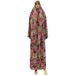 New Dubai Printed Dress Two-Piece Set Worship Robe Fashionable And Elegant Style_ecoleips.com