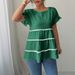 DiYun European And American Elegant Versatile Round Neck Short Sleeve Blouse Women's Clothing 2025 Autumn/Winter_ecoleips.com
