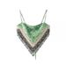 Ins Beach Vacation Style Irregular For Women 2025 Summer New European A American Printed Camisole With Bowknot_ecoleips.com