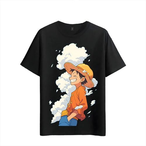 Women's T-Shirts Tshirt Muscle Freaks Luffy Anime Estilo One Piece Manga_ecoleips.com