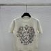 Exquisitely Designed Floral Short-sleeve Knit 2025 Embroidered Summer New Round-neck Top With An Elegant Touch_ecoleips.com