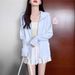 Women's Summer Ice Silk Sun Protection Outerwear Solid Color Breathable Thin Loose Fitting Jacket_ecoleips.com