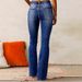 2025 Spring European And American Cross-Border New Retro Stretch Jeans Women's Washed Flared Long Pants_ecoleips.com