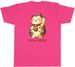 Women's T-Shirts Personalised Japanese Lucky Cat Maneki Neko Mens T-Shirt Tee Gift Top_ecoleips.com