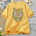 Ukrainian Trident T-shirt Women Men Cotton Ukraine T-Shirt Unisex Ukraine Graphic T Shirts Oversized Woman Clothing_ecoleips.com