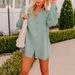 Women's Crepe Long Sleeved Shirt Set European And American Style High Waisted Shorts Fashionable Casual Two-Piece Summer New 2026_ecoleips.com