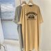Korean Casual Minimalist Niche Design High-end Mid-length With Slit, Loose Fit, Slimming Effect, Trendy Women's Dress_ecoleips.com