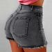 Women’s Clothing women's denim shorts tassel ripped high waist jeans hot pants_ecoleips.com