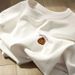 Pure Cotton Short-sleeved T-shirt Women's Large Size Loose And Thin Summer New Top Casual Bottoming Shirt_ecoleips.com
