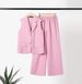 Women's Clothing Fashion Suit Lapel Vest Vest Wide Leg Trousers Casual Suit_ecoleips.com