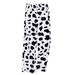 Casual Cow Print Pajama Pants For Women Soft Comfort Plush Sleep Trousers Fall/Winter Casual Home Clothes Cute Pajama Bottoms_ecoleips.com