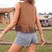 Women's Hippie Tassel Vest Faux Suede European American Style For Party Stage Special Occasions Clothing_ecoleips.com