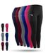 High Waist Yoga Pants With Pockets - High Stretch Running Leggings For Women, 7/8 Length Workout Tights,(Black, Wine Red, Navy, 12 Colors)_ecoleips.com