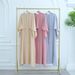 Women's Clothing Slim Waist Elegant Robe Cape Two Piece Suit_ecoleips.com