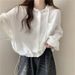 European American Cotton Sweatshirt Women, Spring And Autumn, Thin, Loose, Hooded, Short Cardigan Top, Casual Style,_ecoleips.com