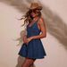 Women's High Waist Denim Swing Dress European And American Style Suspender Clothing_ecoleips.com