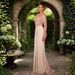 European American Foreign Trade Cross-border Slit Dress, Elegant And Dignified Host Evening Gown, Ball Gown_ecoleips.com