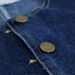 Women's Clothing Denim Vest Shorts Suit Metal Button Slit Top Fashion Suit_ecoleips.com