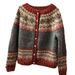New European And American Cross-Border Ethnic Style Jacquard Knitted Cardigan Wish Hot-Selling Women's Sweer_ecoleips.com