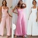 Elegant Women's Halter Neck Jumpsuit Backless Wide Leg Casual Fashionable Spring Summer Collection Solid Color_ecoleips.com