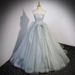 Women's Clothing Elegant French Strapless Ball Gown Princess A-Line Dress Weddings, Evening Parties, Hosting & Performances (Available In XS-XXL)_ecoleips.com
